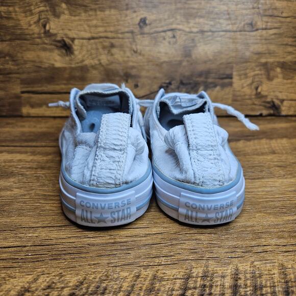 Converse All Stars White Shoreline pull on low top sneakers sz 7 womens - Picture 8 of 11